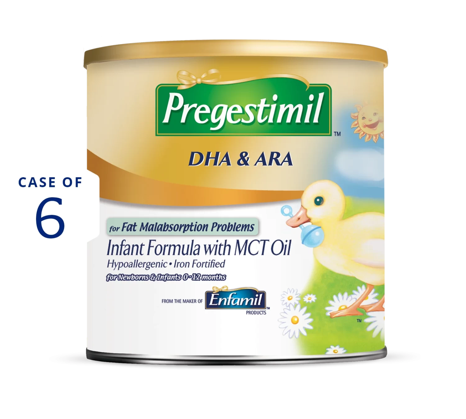Pregestimil® Infant Formula Powder - 1 lb Can (Case of 6)