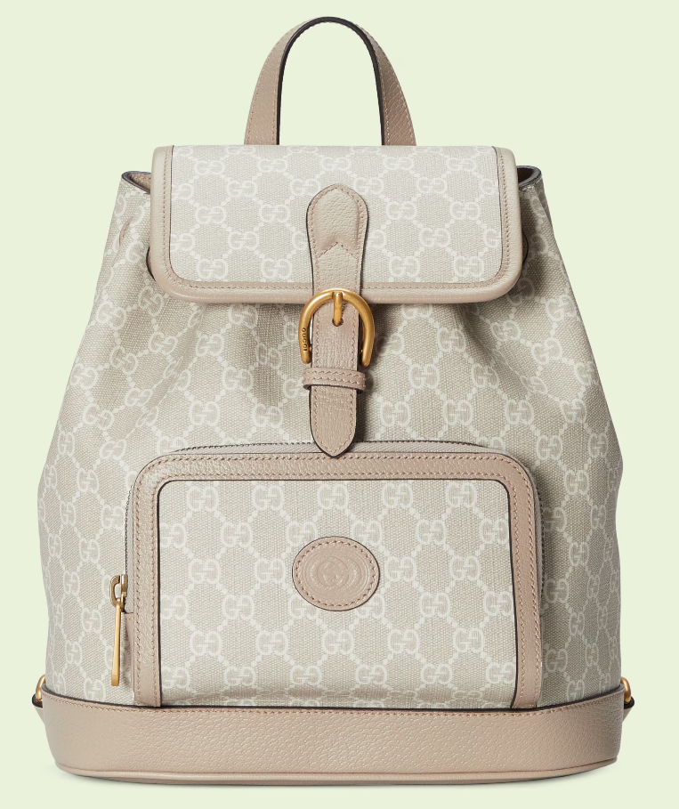 GUCCI BACKPACK WITH INTERLOCKING G