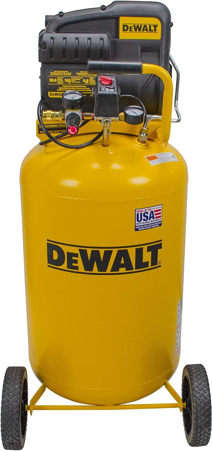 DeWalt DXCMLA1983012 30-Gallon Oil Free Direct Drive Air Compressor