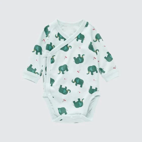 BABY The Picture Book LONG SLEEVE BODYSUIT (FRONT OPEN) 1P 463129