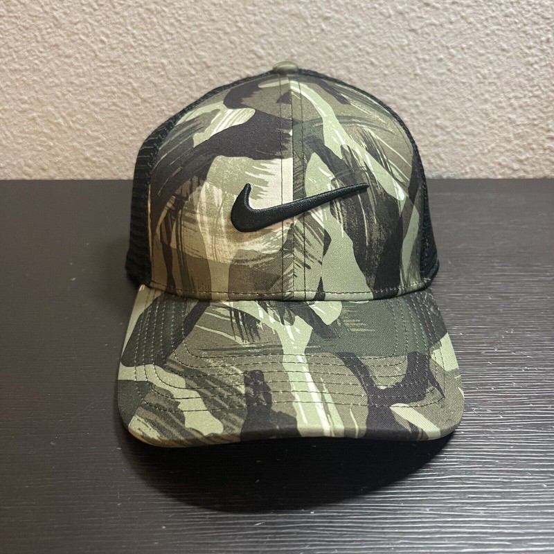 Nike Dri-FIT AeroBill Legacy91 Camoflauge Training Hat Cap DV2992-010 Golf